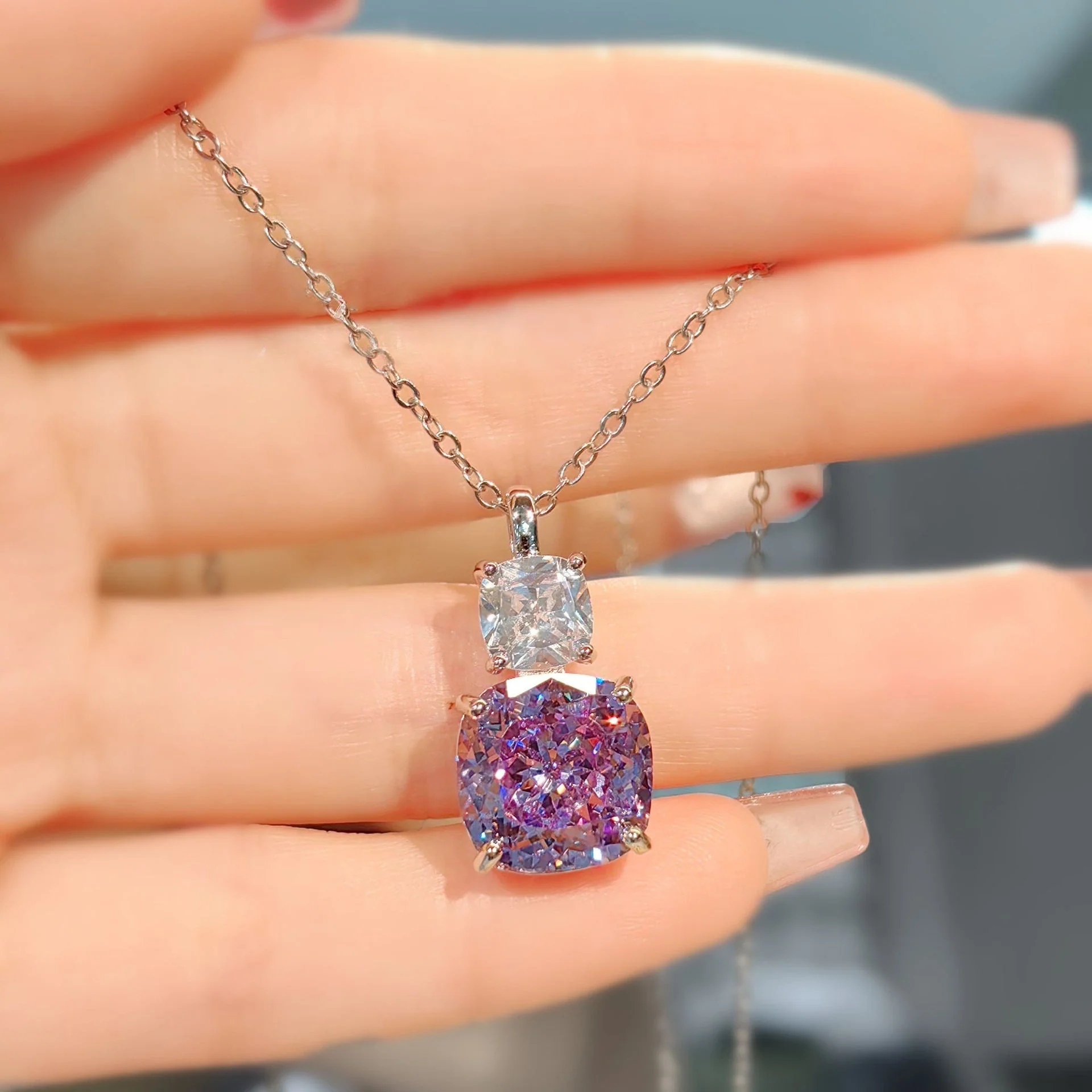 Adeline Violetta Set | White Gold - Image 2