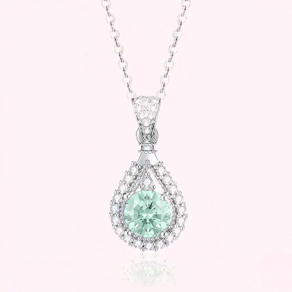 Alindra Voselle Necklace | White Gold