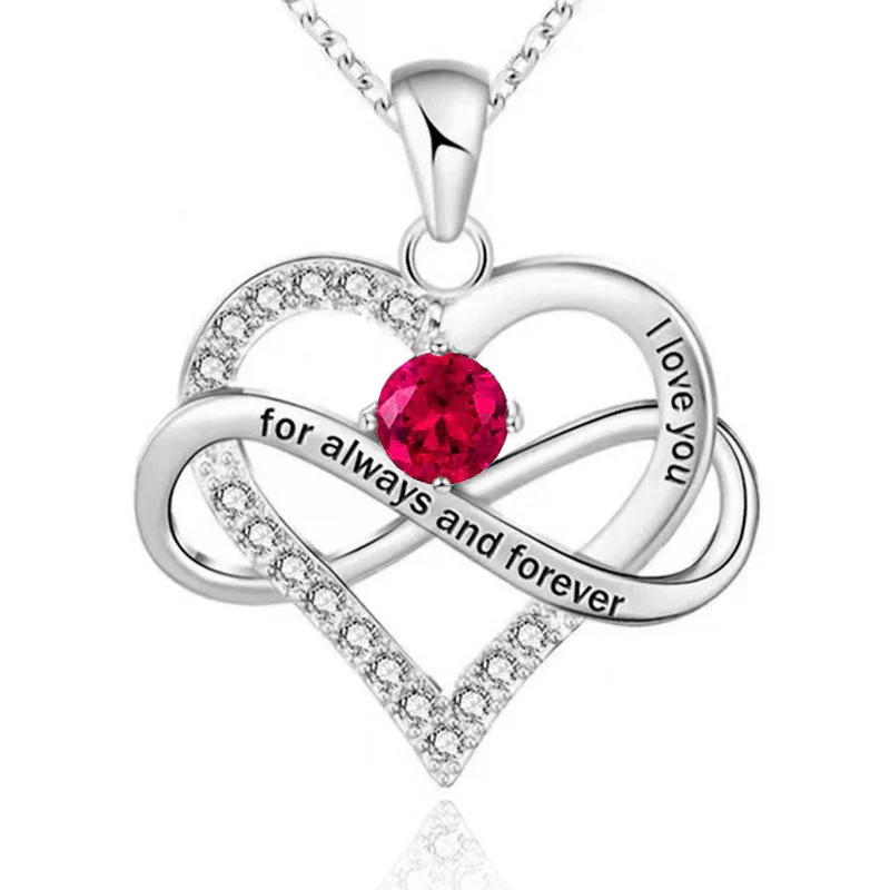 Always and Forever Birthstone Necklace - Image 19