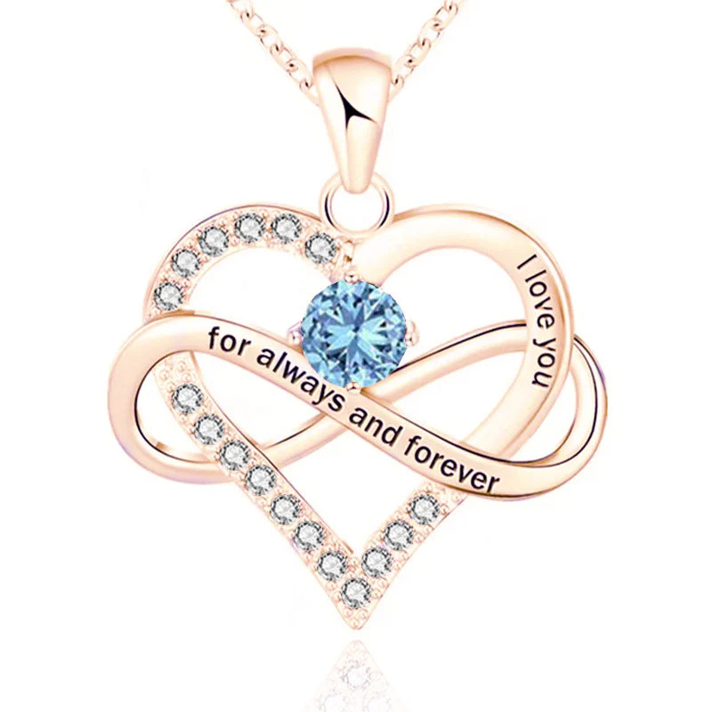 Always and Forever Birthstone Necklace - Image 27
