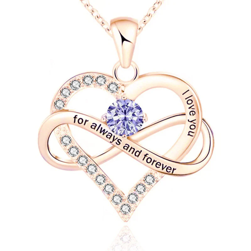Always and Forever Birthstone Necklace - Image 30