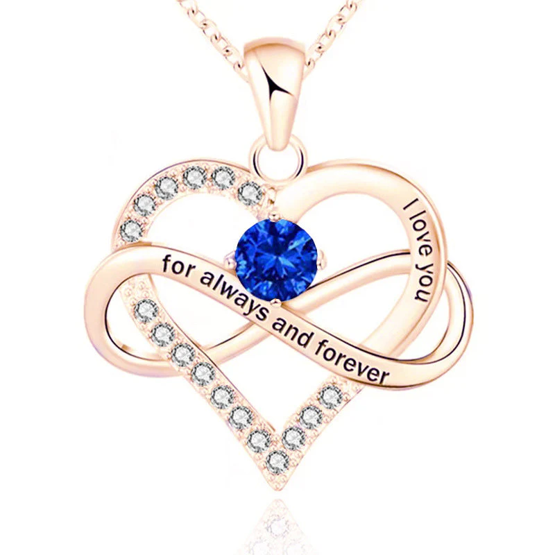 Always and Forever Birthstone Necklace - Image 33