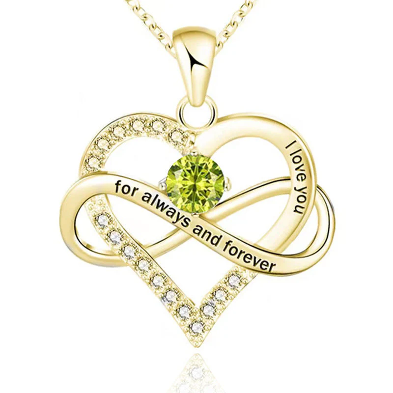 Always and Forever Birthstone Necklace - Image 8