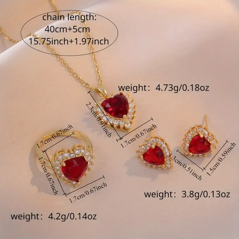 Anavelle Roubella Jewelry Set | Gold - Image 5