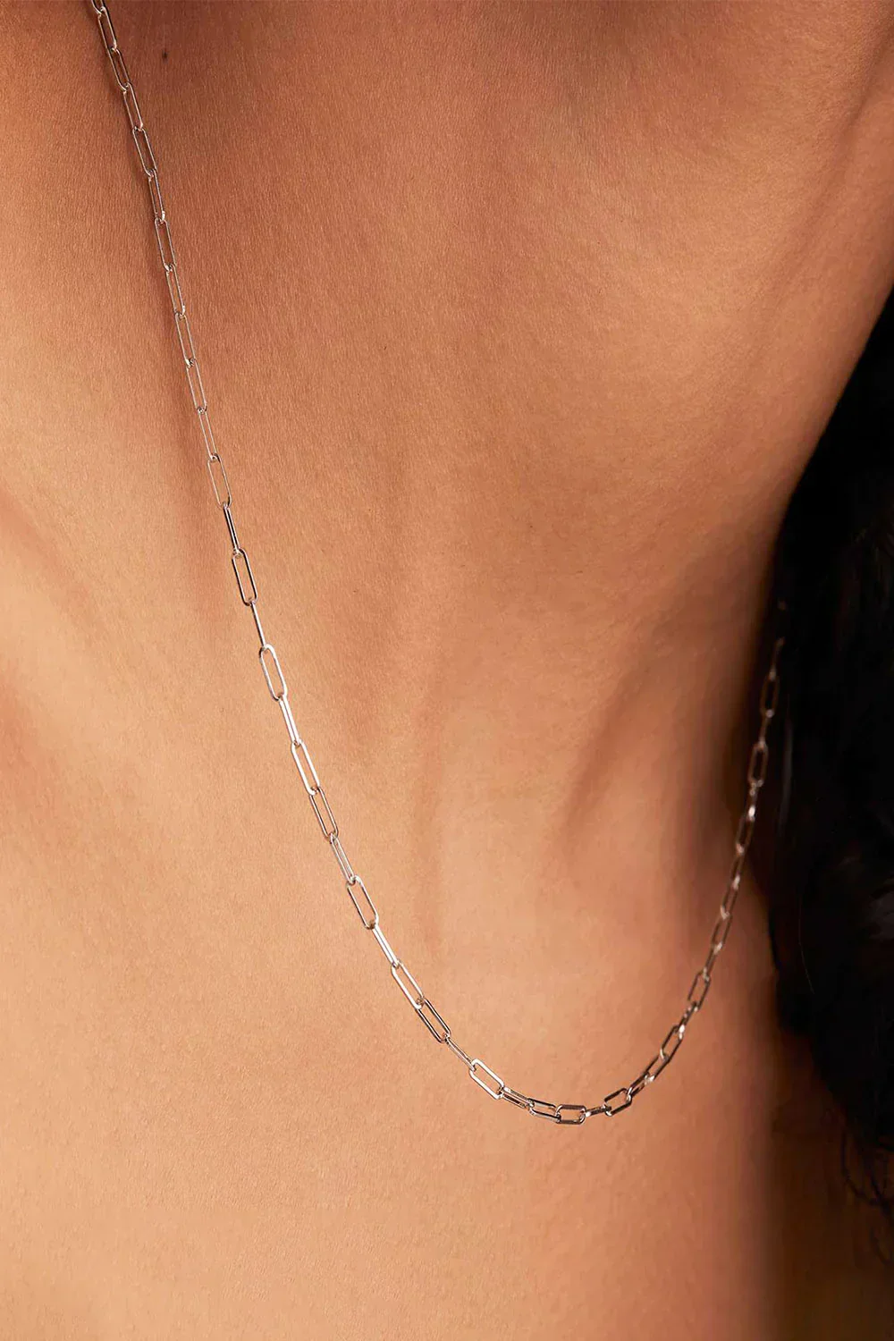 Archen Elegant Chain Necklace | White Gold - Image 4