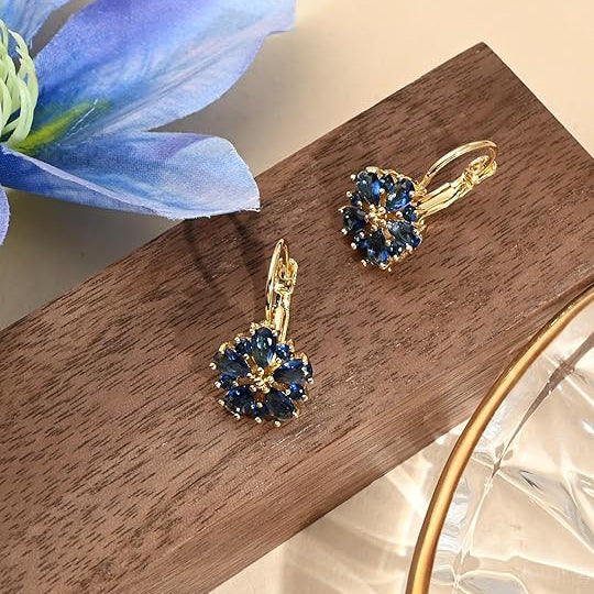 Calina Flower Earrings | Gold - Image 3