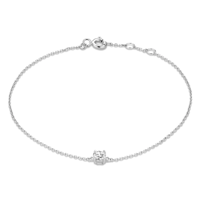 Cléa Moissanite Stone Bracelet | Gold - Image 2