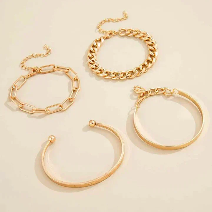Elan Mercer Bracelet Set | Gold - Image 2