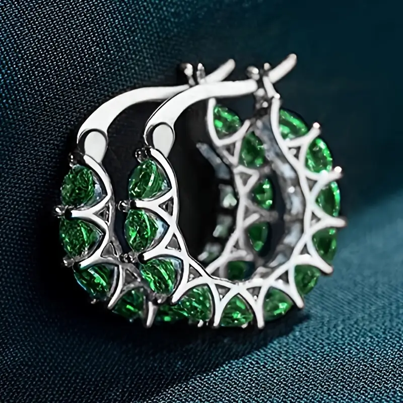 Elena Marlowe Hoop Earrings | Gold - Image 4