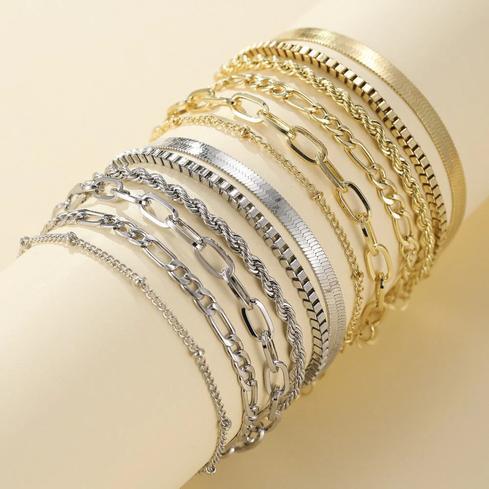 Ellis Renner Bracelet Set | White Gold - Image 4