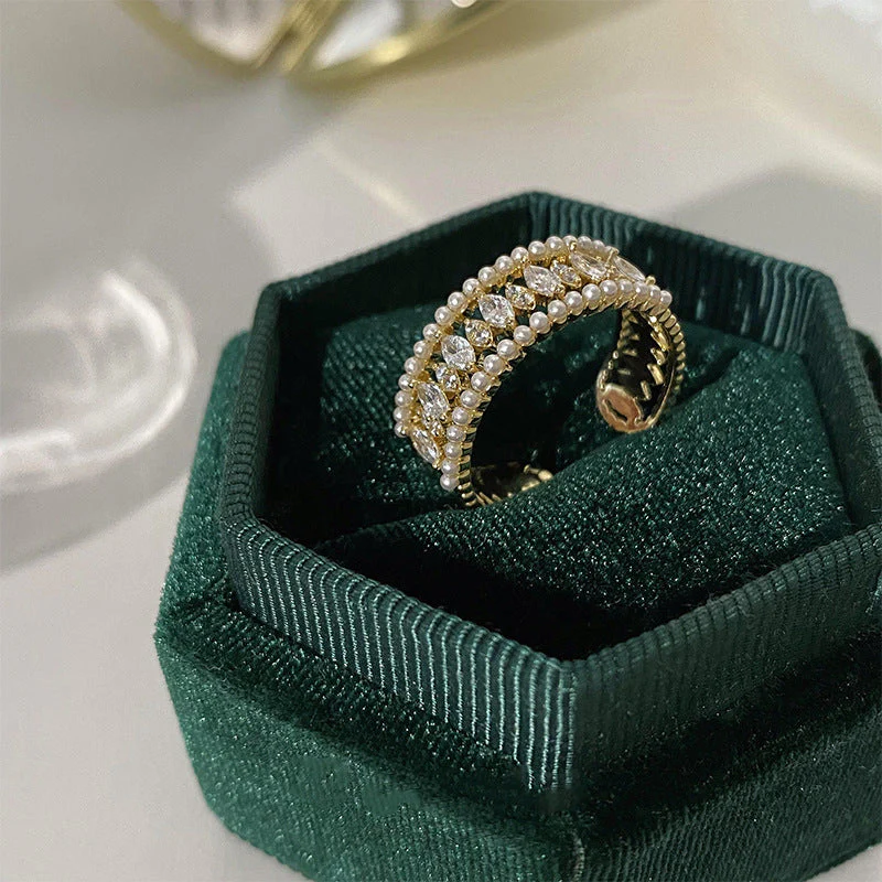 Elodie Vance Ring Set | Gold - Image 3