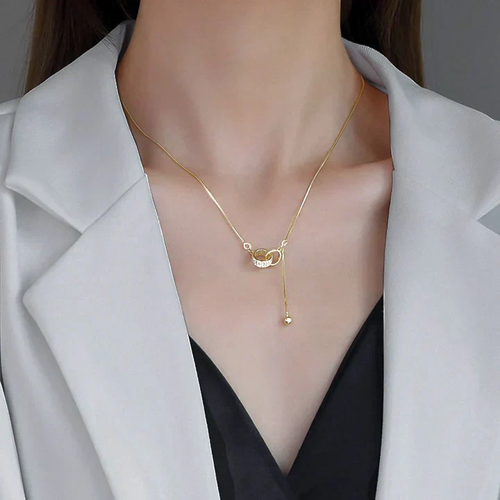Flavina Aureline Necklace | Gold - Image 3