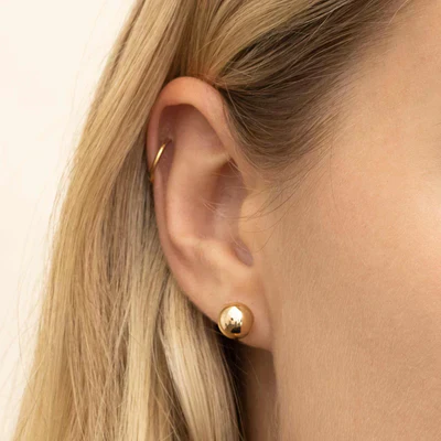 Have a ball studs | Gold - Image 5