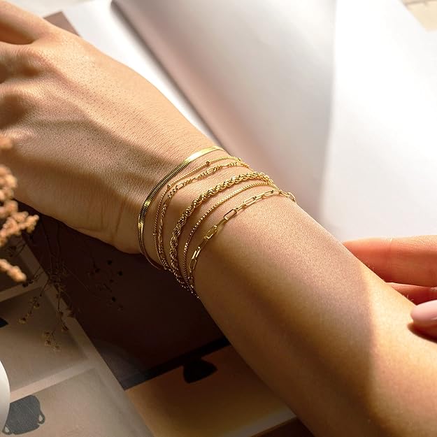Isabella Vernetta bracelet set | White Gold - Image 3