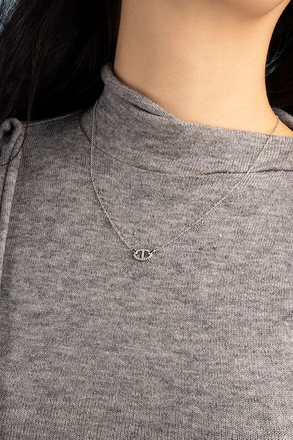 Isla Marina Necklace | White Gold - Image 2