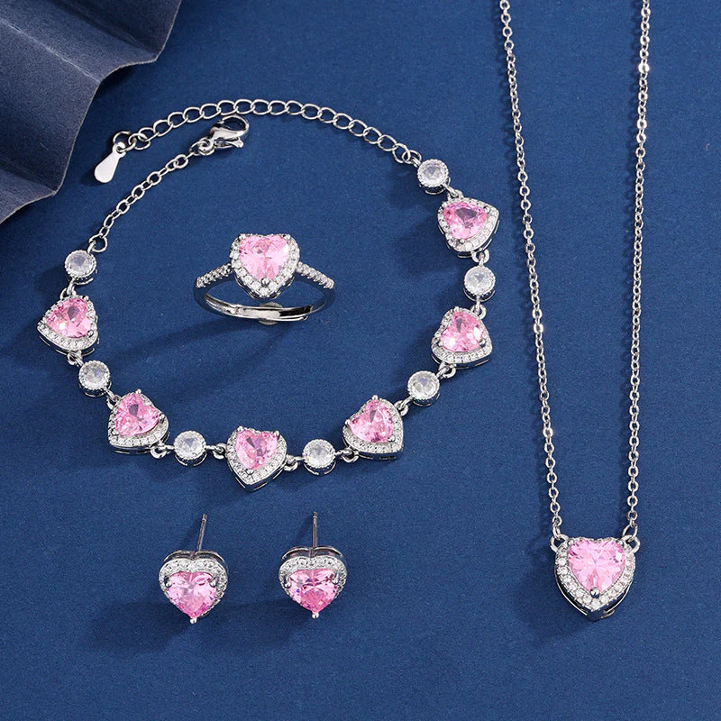 Juliette Amour Set | White Gold