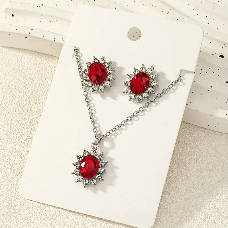 Katya Ruberyn Jewelry Set | White Gold - Image 2