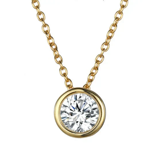 Lunaria Gemmara Birthstone Necklace | Gold - Image 5