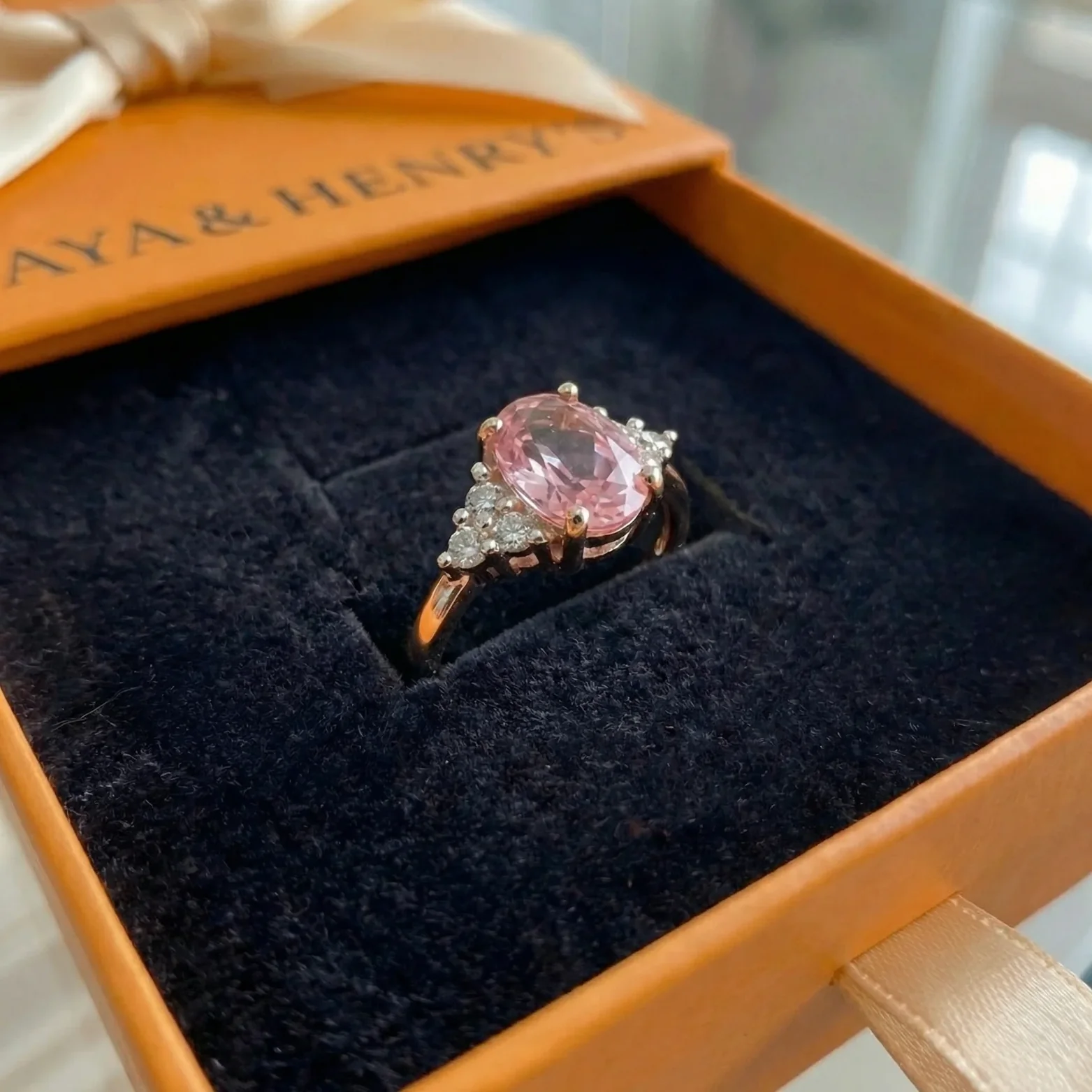 Lustre Bloom Ring | Rose Gold