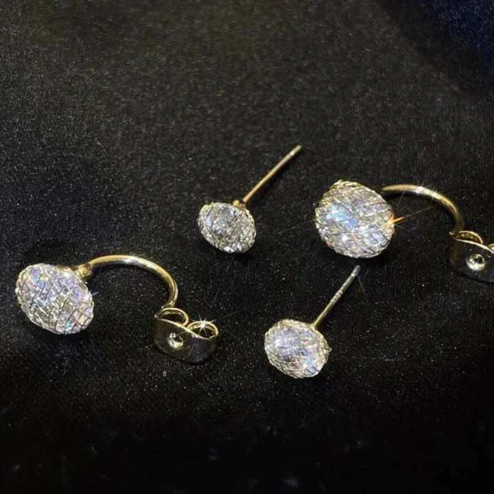 Minerva Justina Earrings | Gold - Image 2