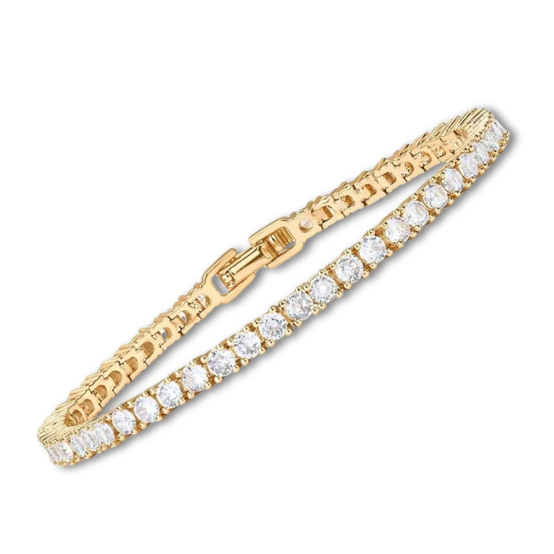 Tennis bracelet | White Gold - Image 2