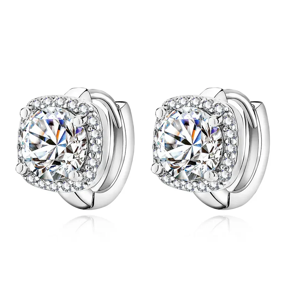 Nadine square earrings - Gold - Image 2