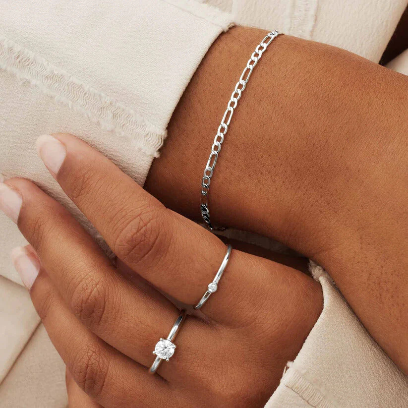 Neris Alaine Bracelet | White Gold - Image 3