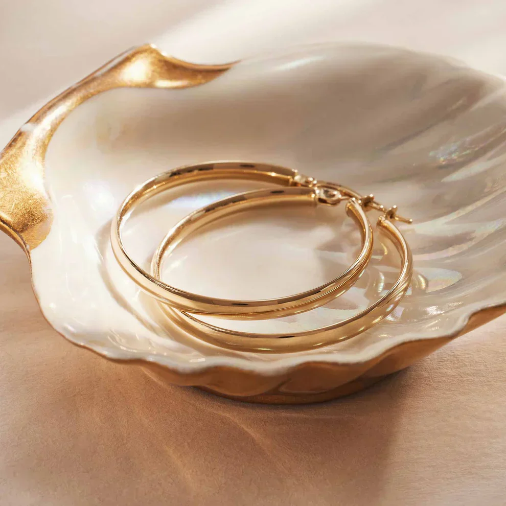 Noa Serane Earrings | White Gold - Image 4