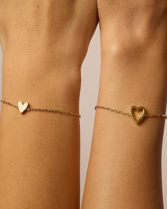 Radiant Heart Bracelets | Gold - Image 2