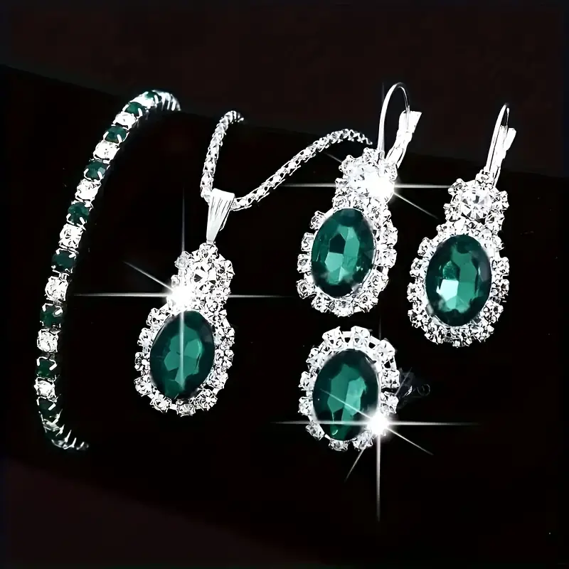 Seloria Grevalyn Jewelry Set | White Gold