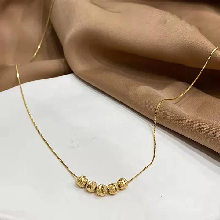 Serena Granata Necklace | White Gold - Image 3