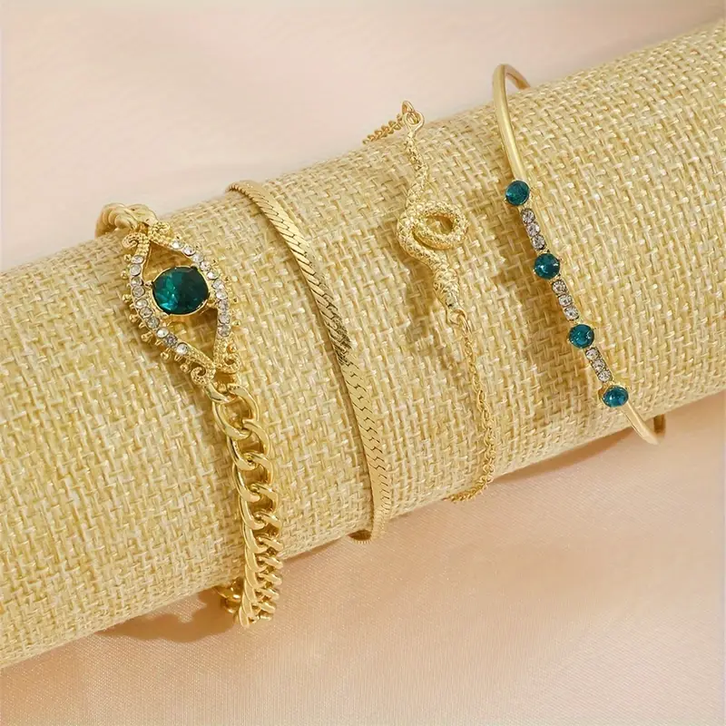 Serpina Veyra Bracelet Set | Gold - Image 5