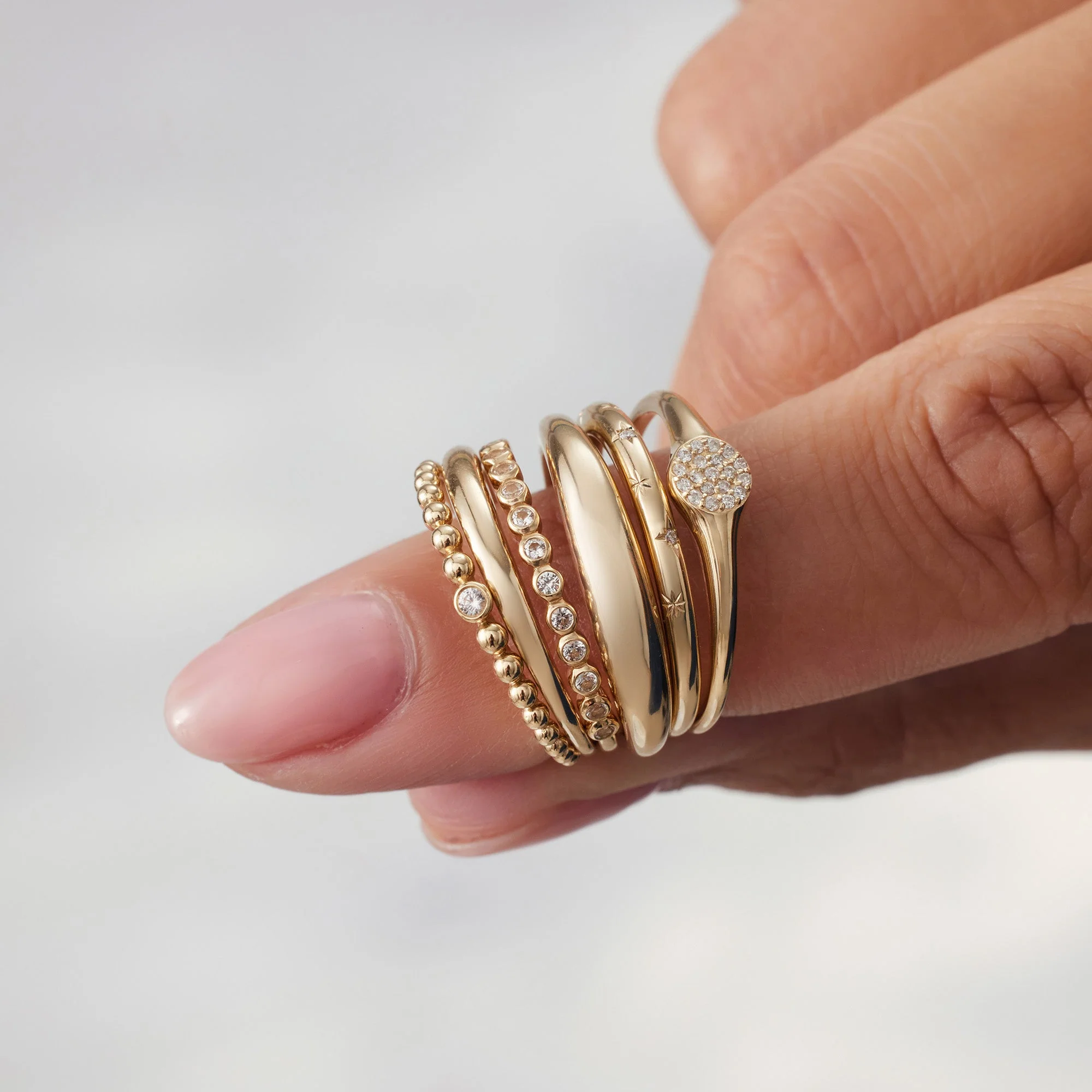 Slim Dome Ring | Gold - Image 5
