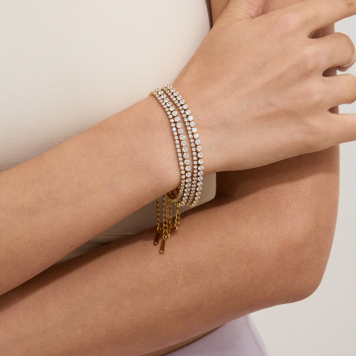 Sola Maroux Bracelet Set | Gold - Image 2