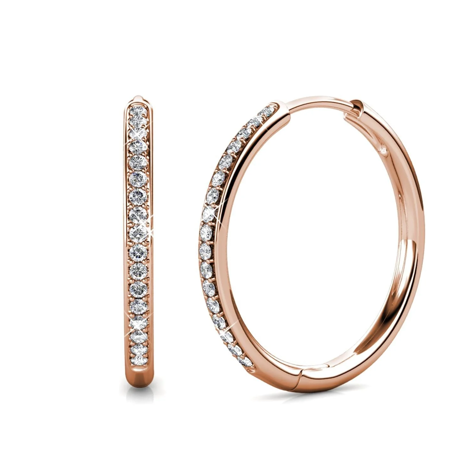 Sorel Pave Earrings | Gold - Image 3