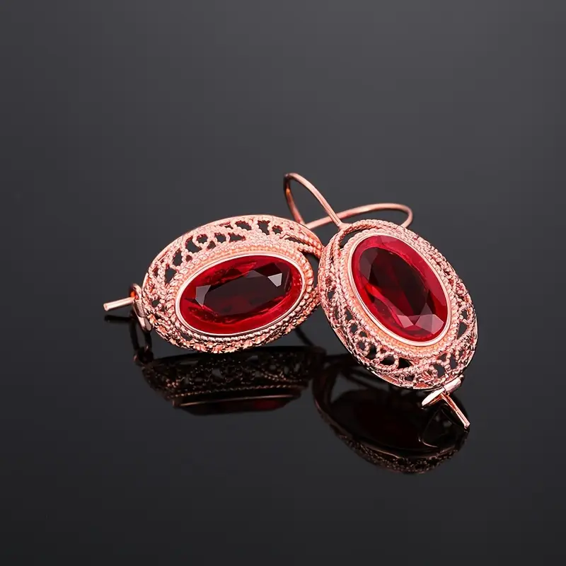 Talessia Rougefort Earrings | Rose Gold - Image 2