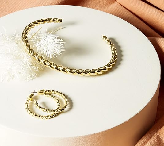 Twisted Bracelet | Gold - Image 4