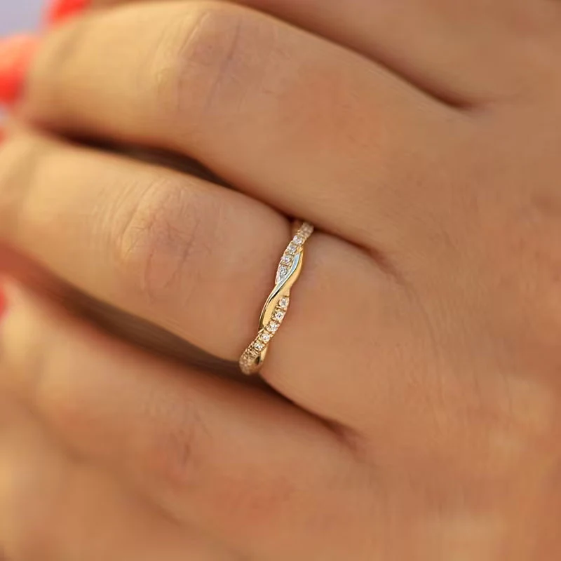 Two Style Accent Ring | Gold - Image 2
