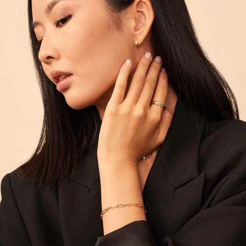 Venice Link Bracelet | Gold - Image 3