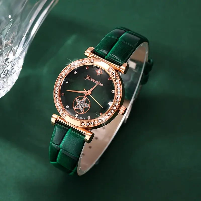 Verdantra Timecourt Jewelry Set | Gold - Image 3