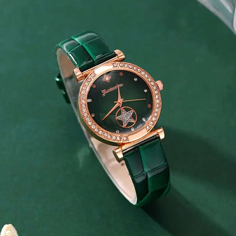 Verdantra Timecourt Jewelry Set | Gold - Image 4