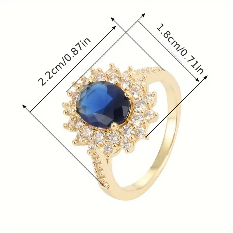 Vionne Saphirae Ring | Gold - Image 7